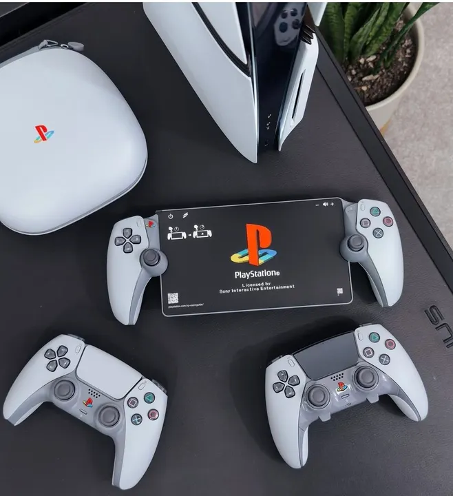 Coleção Completa PS5 Slim Edição Limitada 30 Anos Playstation mais Brindes