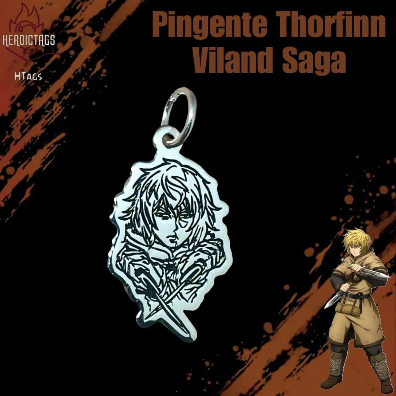 Pingente Thorfinn - Viland Saga