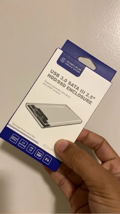 Case para SSD / HD notebook 