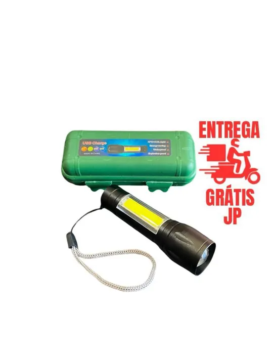 MINI LANTERNA LED RECARREGÁVEL