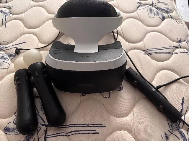 Playstation VR 1 com controles e câmera  - Foto 3