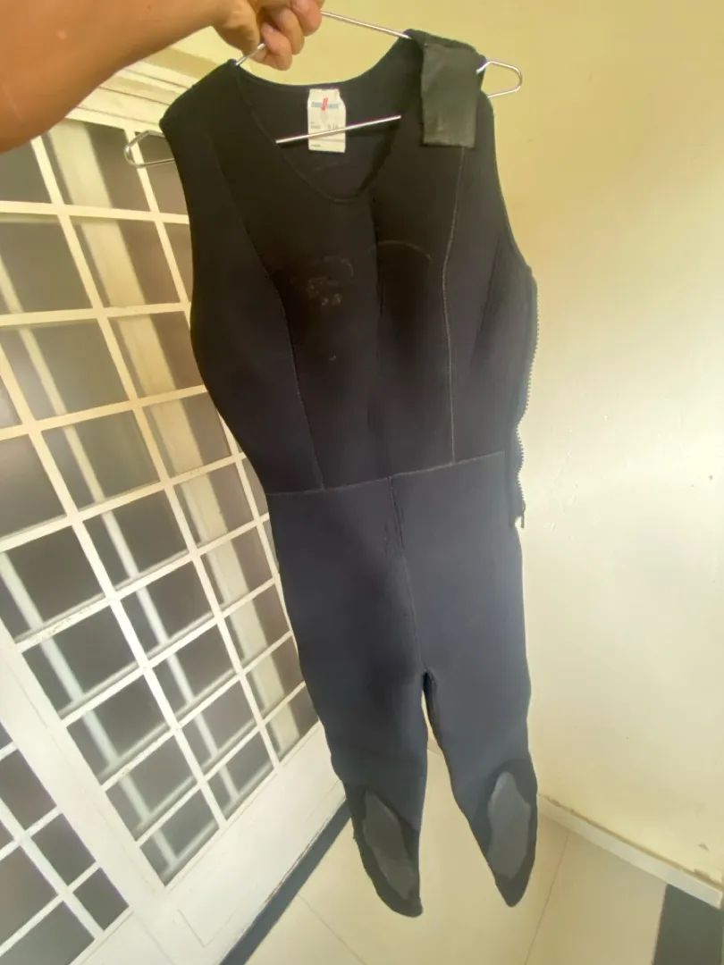 Macacão de mergulho - Long Jhon sem manga