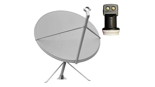 Antena KU 90 cm e LNB 