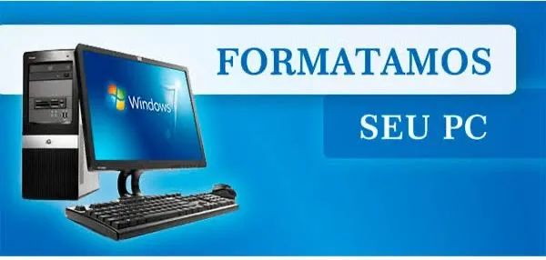 Formatação de Computadores a domicilio 