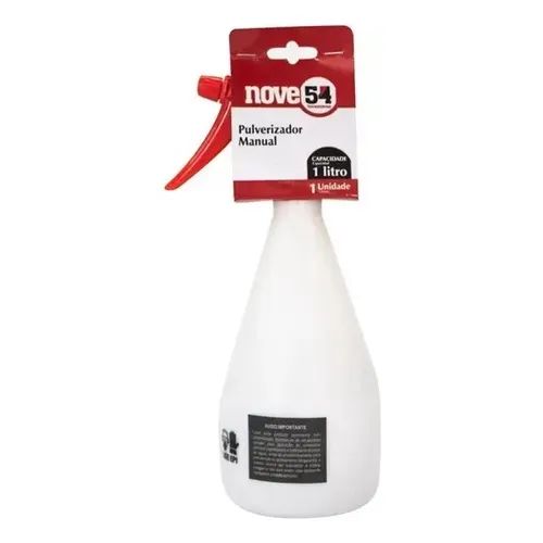 Borrifador Pulverizador Manual 1litro Regulável Spray Nove54