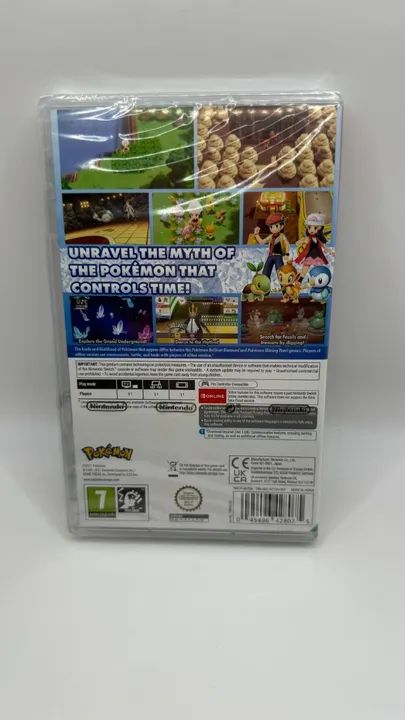 Jogo Pokémon Brilliant Diamond Nintendo Switch Lacrado Versão Europeia - Foto 2