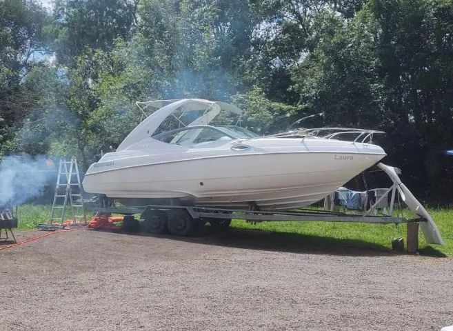 Millenium 240 2013 24 pés Motor Popa Optimax 150HP - Foto 2