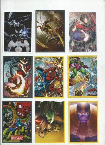 figurinhas - marvel versus - figurinhas e cards - enviei sua lista chat