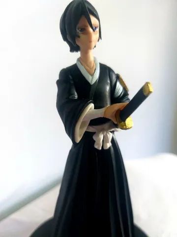 Action figure Rukia Kuchiki - Coleção Bleach Solid and Souls - Foto 5