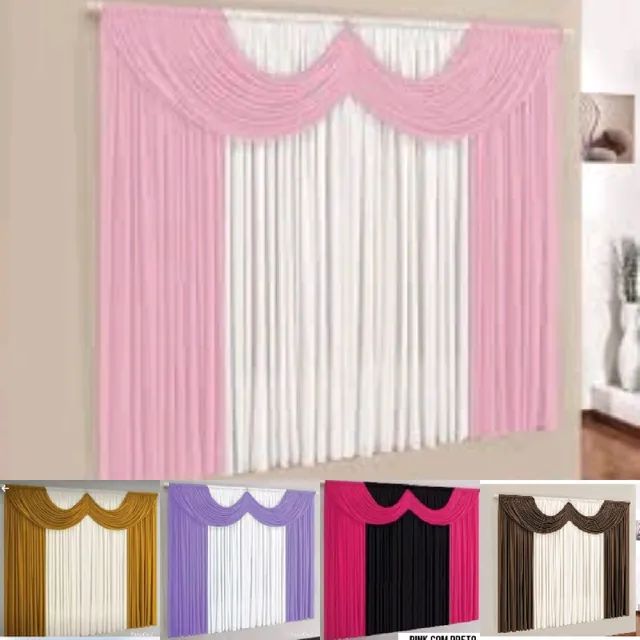 Cortinas tecido malha gel com bando Apartir 79,90