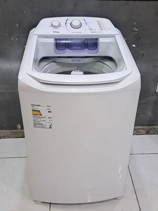 Máquina de Lavar Roupa Electrolux 12kg Branca