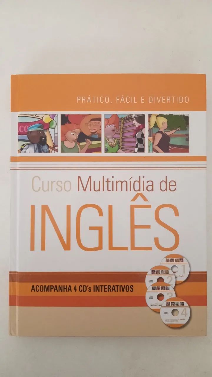 Curso Multimídia de Inglês - 4 Cds interativos