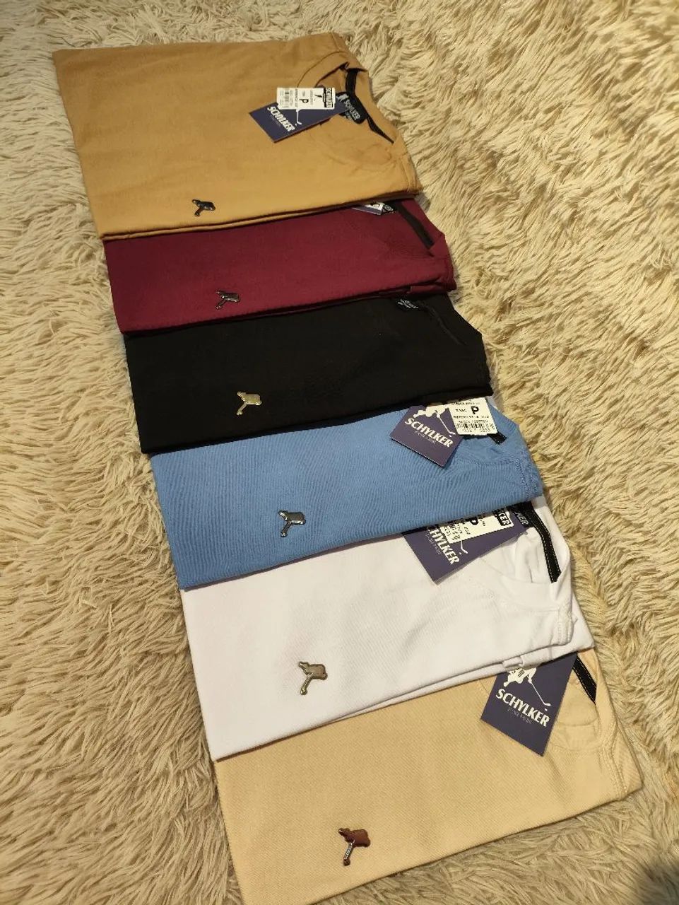 Camisas cotton com elastano 