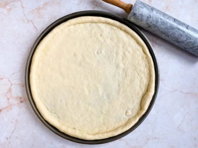 Massa de Pizza tradicional 35cm. CBA E VG. ENTREGO