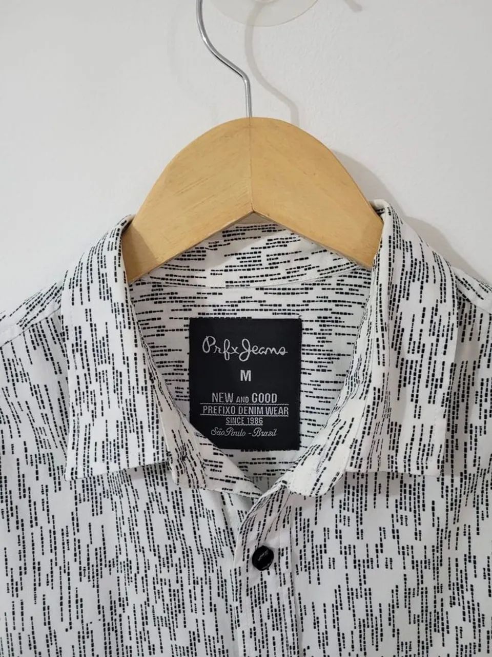camisa estampada prefixo Tam M - Foto 5