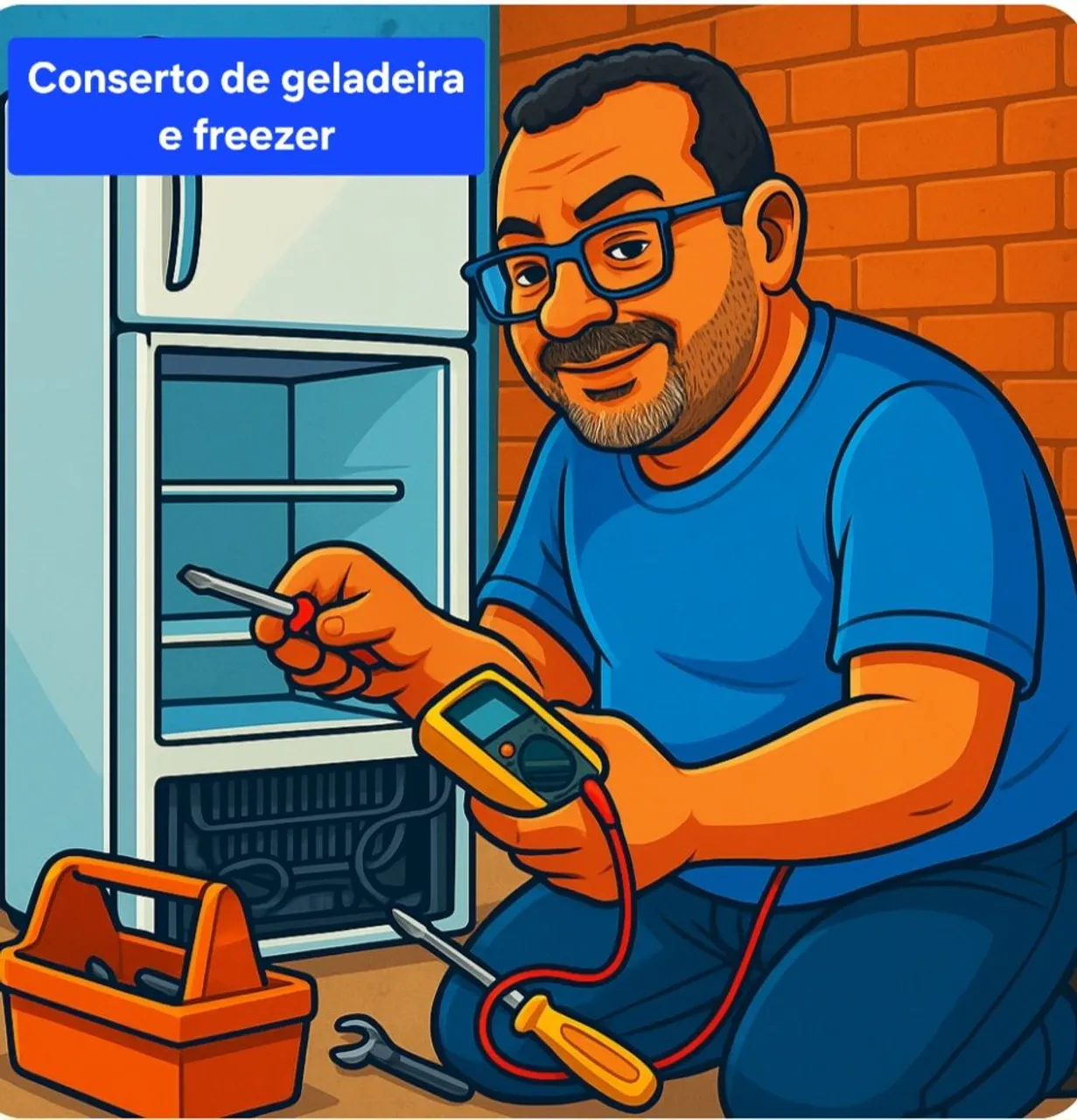 Conserto e manutenção de geladeira e freezer