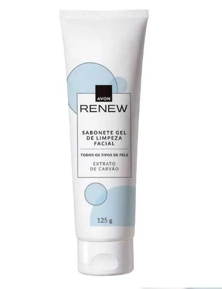Sabonete Gel De Limpeza Facial Renew  120g - Avon