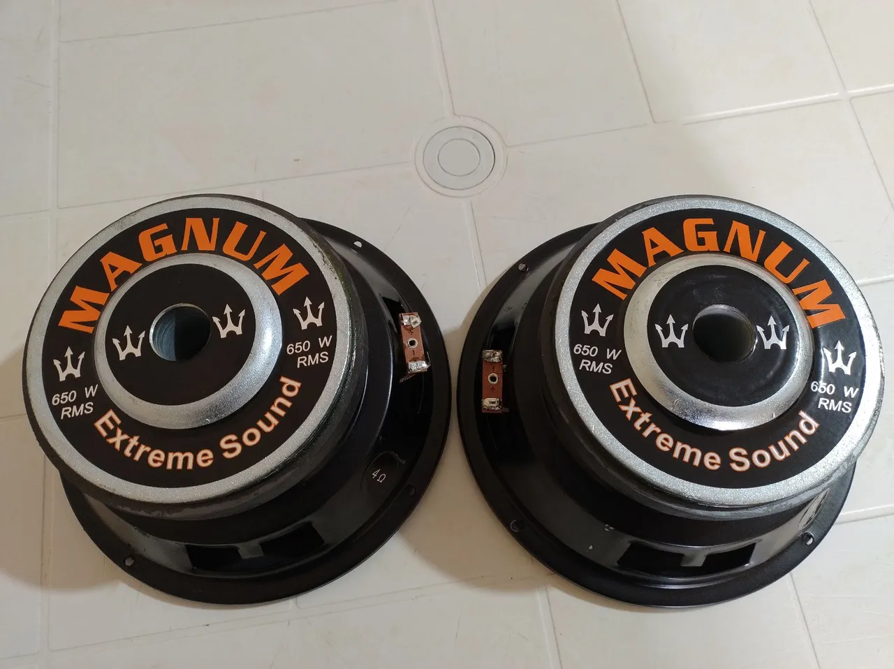 Alto-falantes Magnum Extreme Sound 650W RMS de 8"