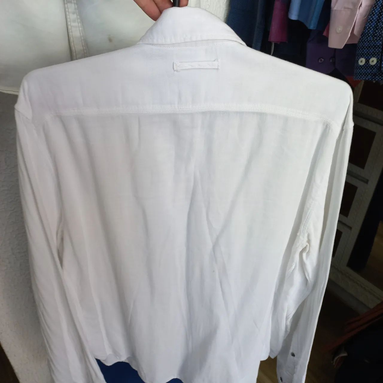 Camisa John John Branca - Tamanho M - Foto 2