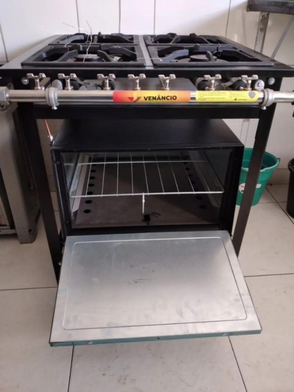 FOGÃO 4 BOCAS C/FORNO VENÂNCIO NOVO - Foto 2