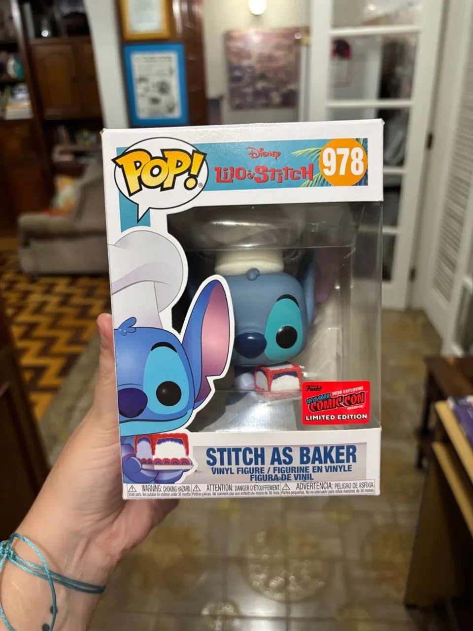 Funko Pop! Stitch As Baker - Edição Limitada
