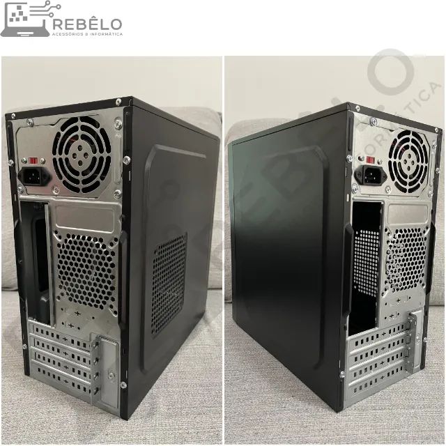 Gabinete Micro Atx Com Fonte 200w *Entrega Grátis* - Foto 3