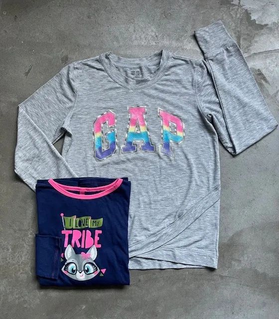 Blusinha Gap Teen Manga Longa