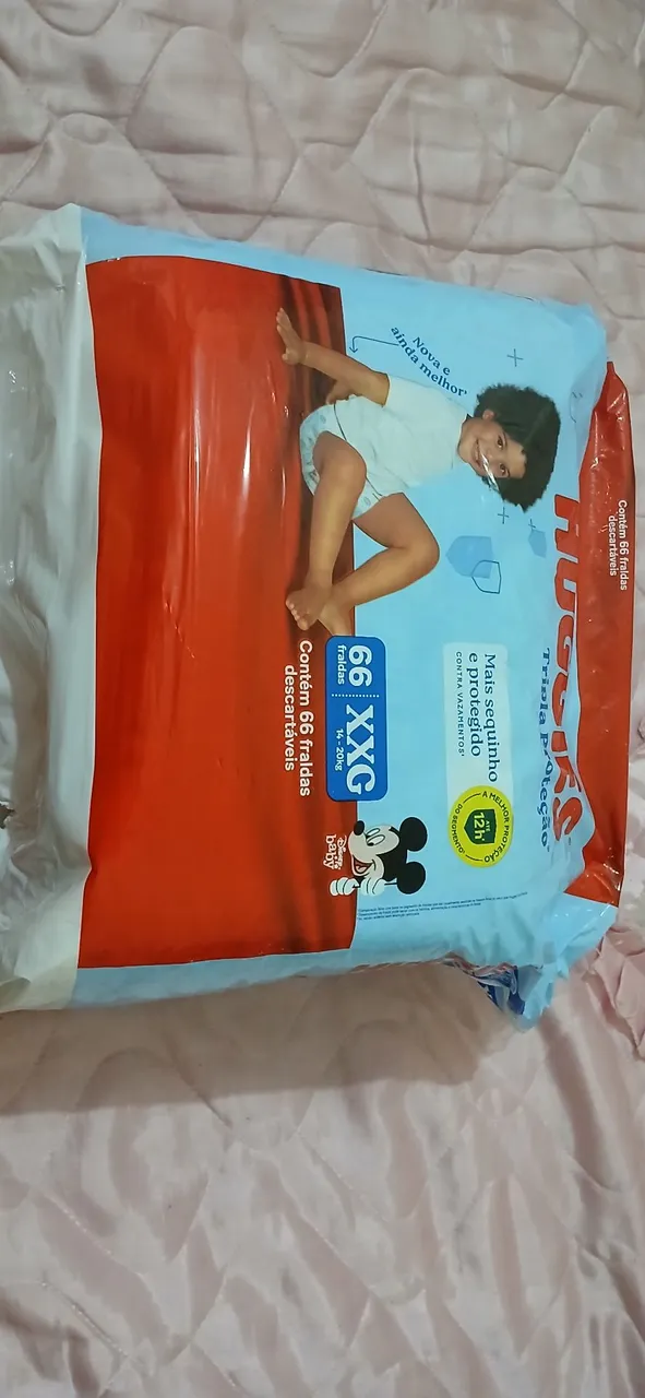 Fraldas huggies