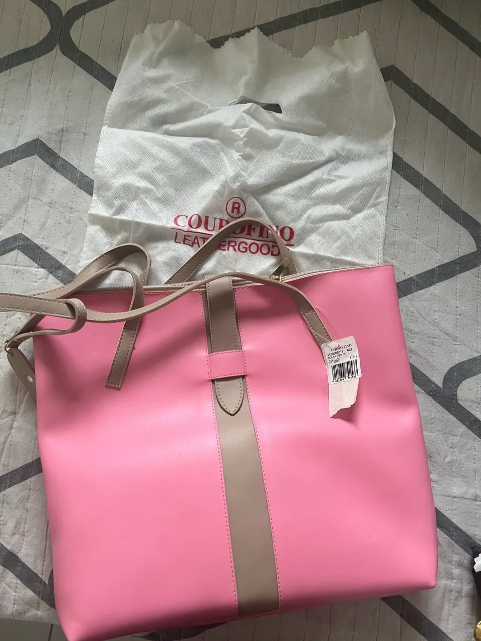 Bolsa da COURO FINO 