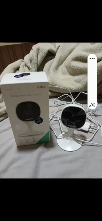 Câmera Wi-Fi Mibo Full HD 180 reais NOVA 
