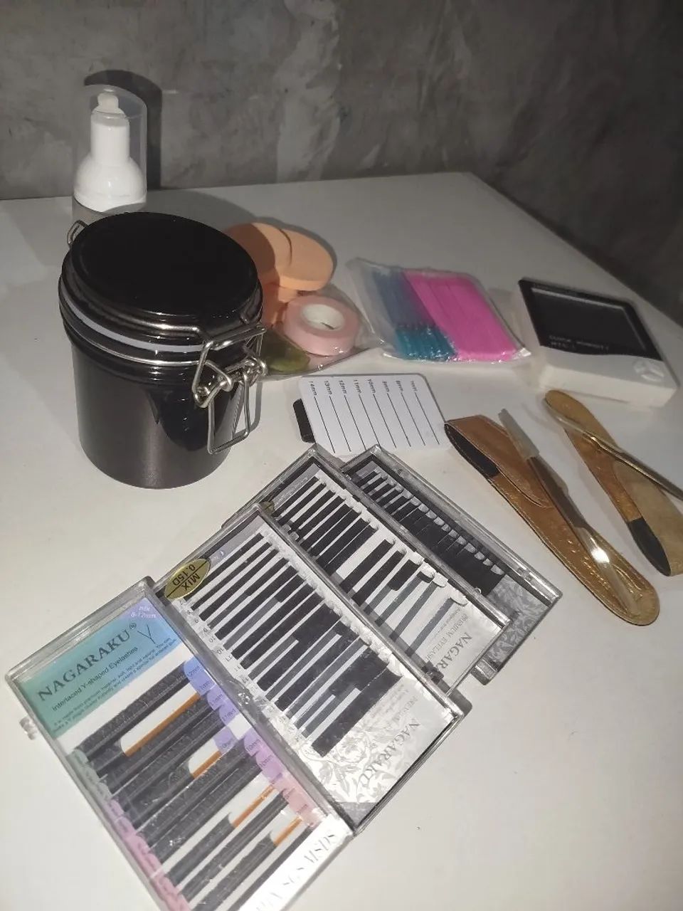 Kit Extensão de Cílios Completo - Produtos Profissionais - Foto 2