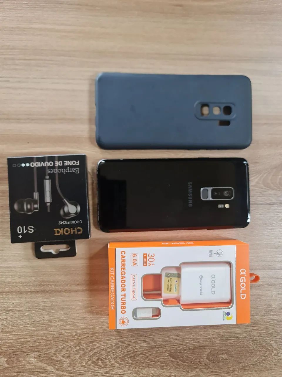 Galaxy S9+ Plus de 128 gigas poucas marcas de uso sem trincos  - Foto 3