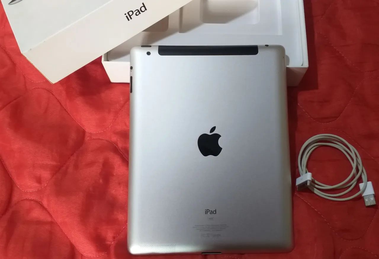 iPAD2 a1396 Alumínio 3G 16GB Caixa Cabo de Carga Todas as Funções Ok Sem Detalhes NF ZN SP - Foto 2