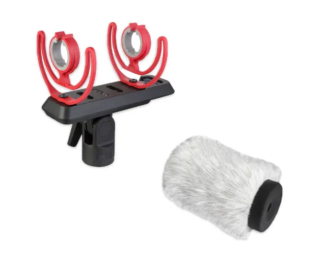 Shockmount Rode/rycote Sm4-r + Deadcat Boya By-p120