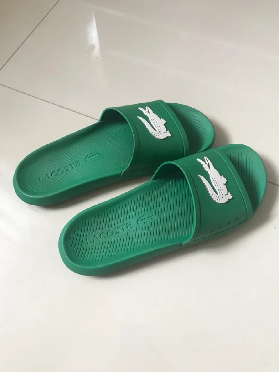 Chinelo Lacoste Verde