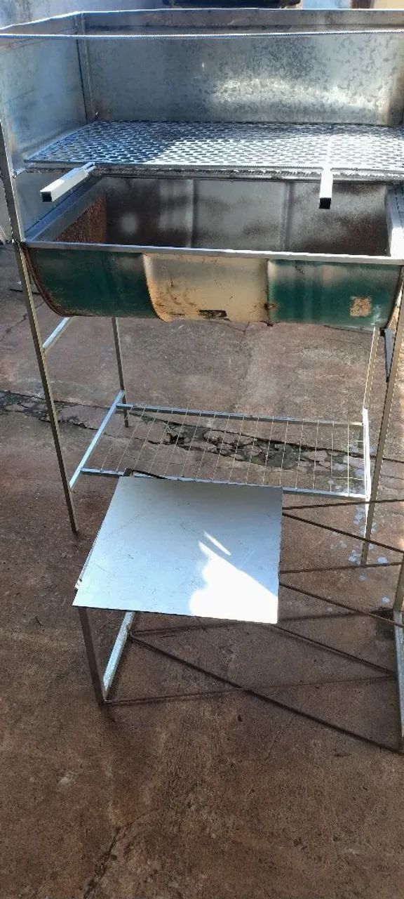 Churrasqueira de botijão e de tambor - Foto 6