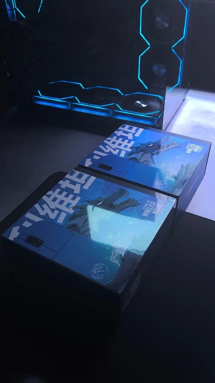Mouse ATK Blazing Sky F1 V2 Extreme Series LEVIATAN Collab 39g - LACRADOS E COM GARANTIA ! - Foto 4