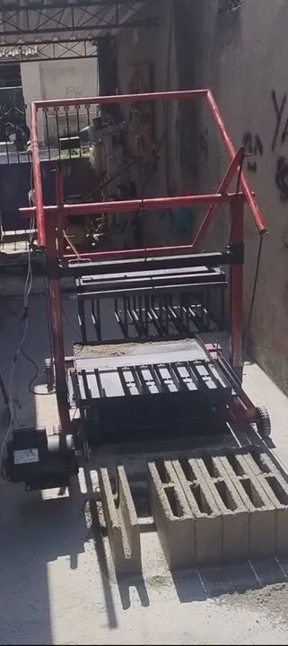  Fábrica se Máquina de fazer blocos de concreto