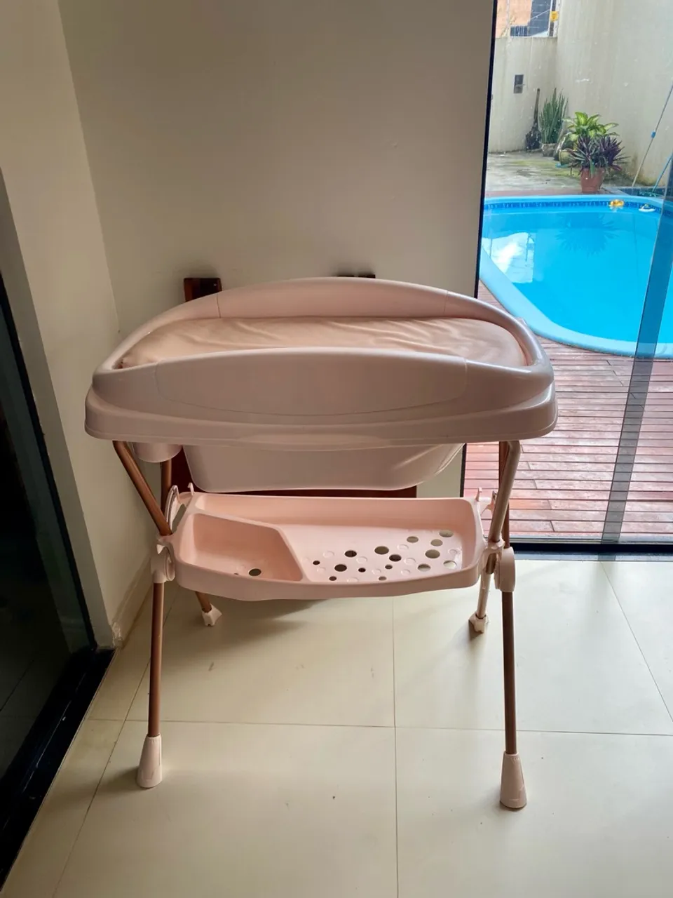 Banheira com Trocador para Bebê - Galzerano