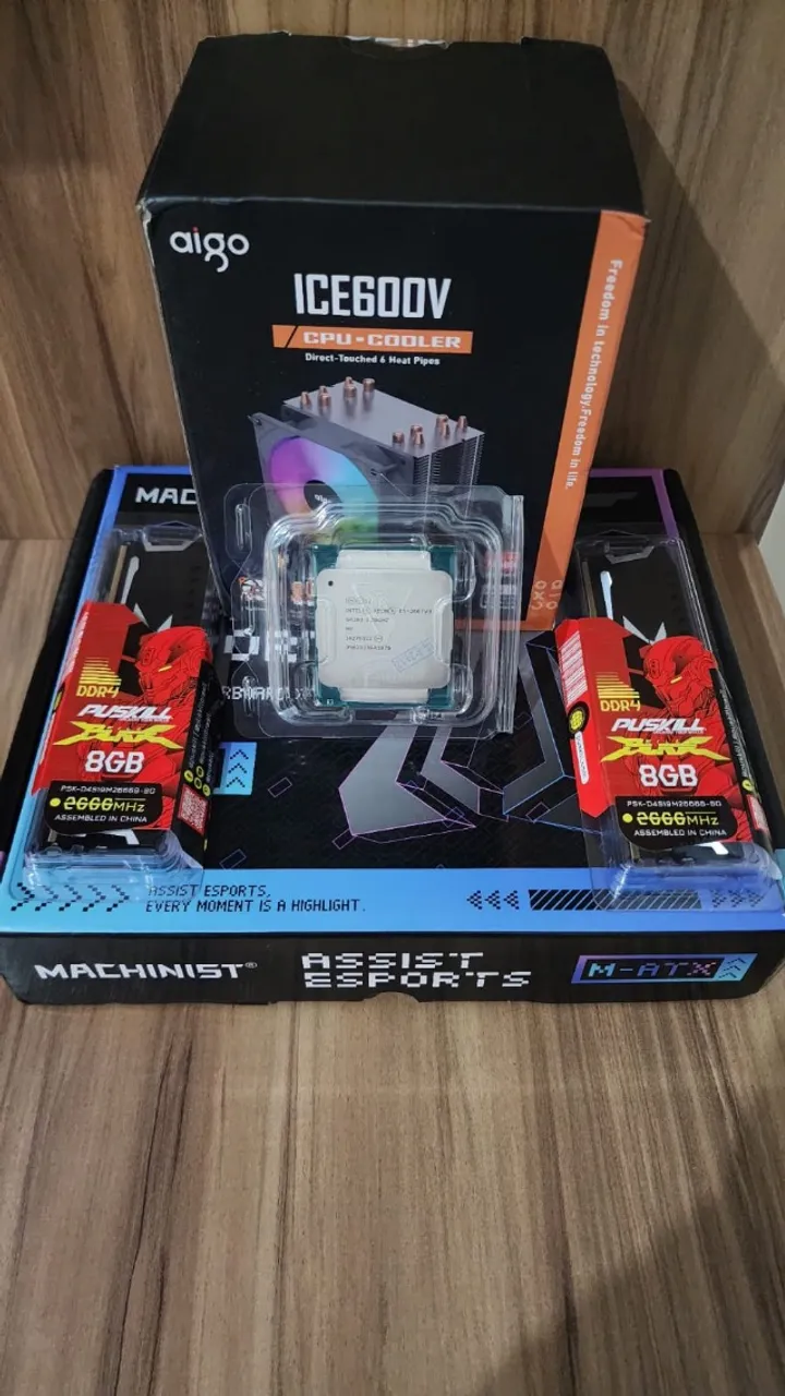 KIT X99 XEON 2667 V3 3.2GHz - PLACA PR9 x99