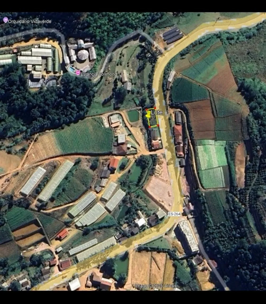 EXCELENTE LOTE DE 420 M2, ÀS MARGENS DE RODOVIA ES-264, RIO VEADO, STA. MARIA DE JETIBÁ-ES