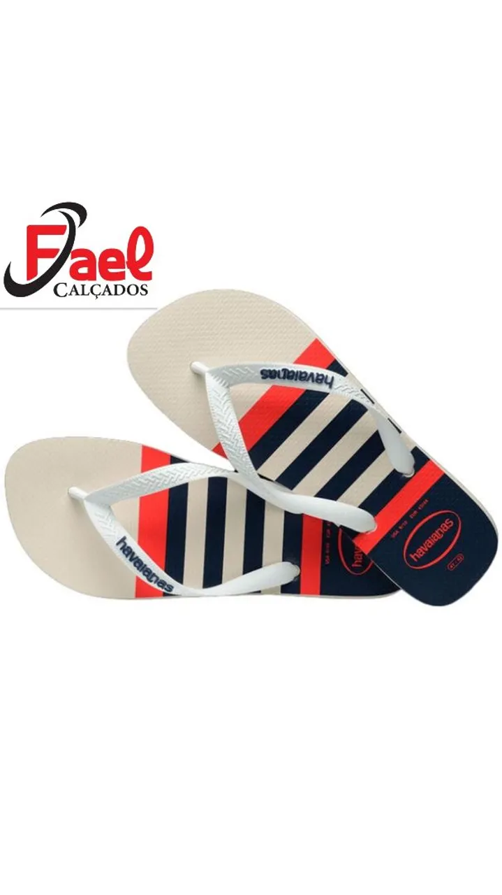 Havaianas Listradas - Conforto e Estilo para seus pés!