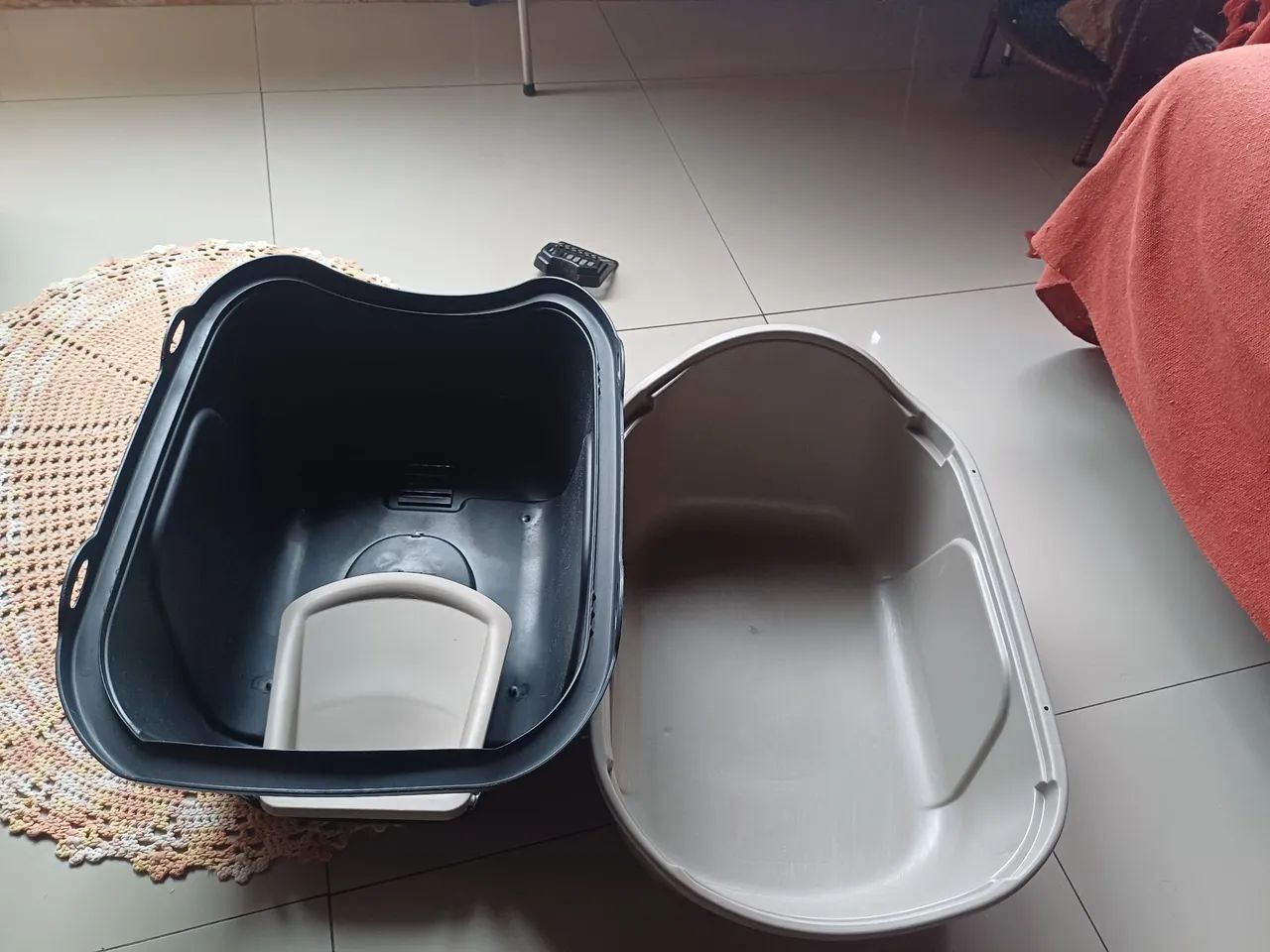 Caixa de Areia para Gatos com Tampa - Plast Pet - Foto 5