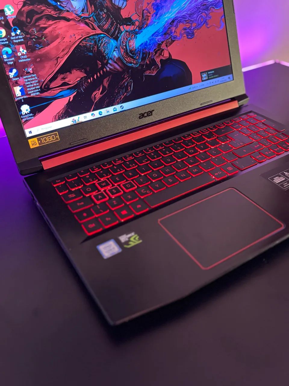 Notebook Gamer intel core i7 acer nitro 5 - Foto 2