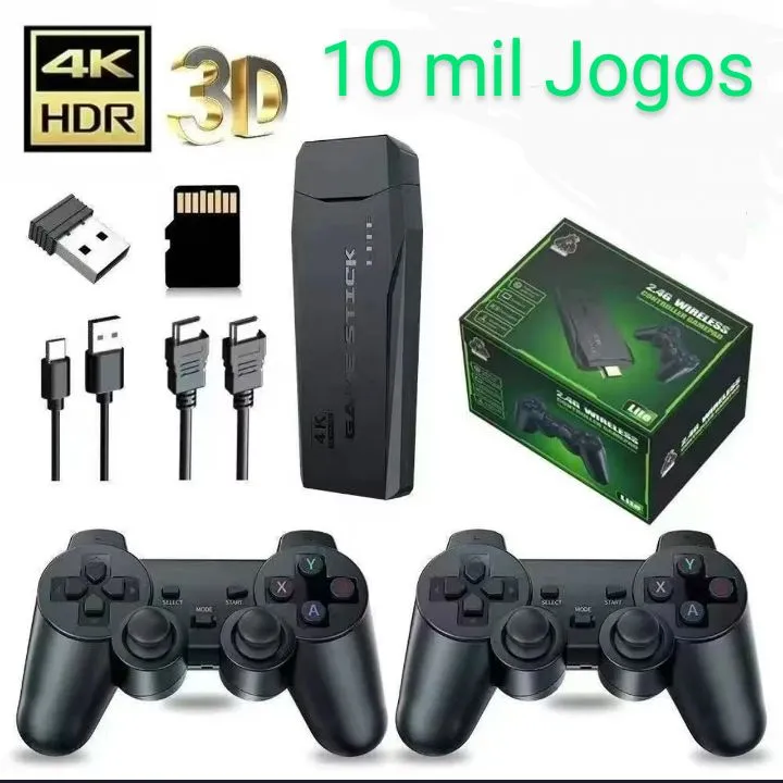Game Stick 10 MIL Jogos. ! PROMOÇÃO IMPERDÍVEL !