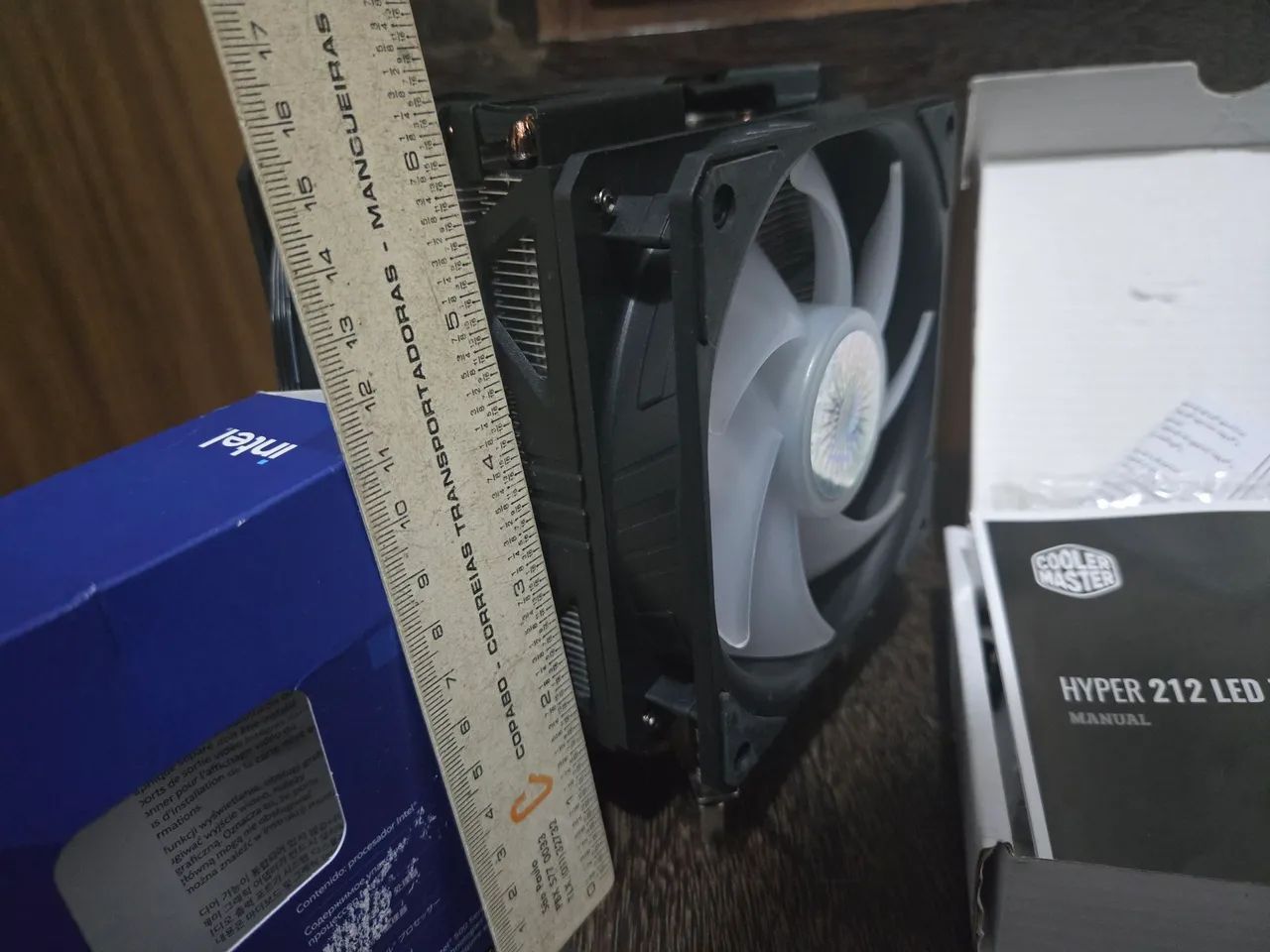 Processador i5-11400 11ª + Cooler Master Hyper 212 Turbo - Foto 5