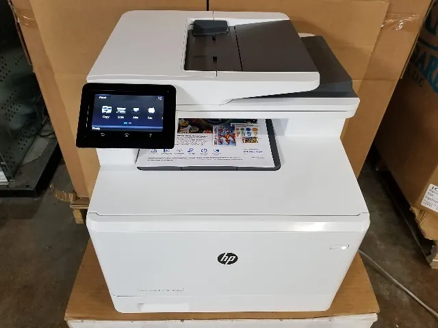 Impressora HP Color Laserjet Pro M477fnw usada