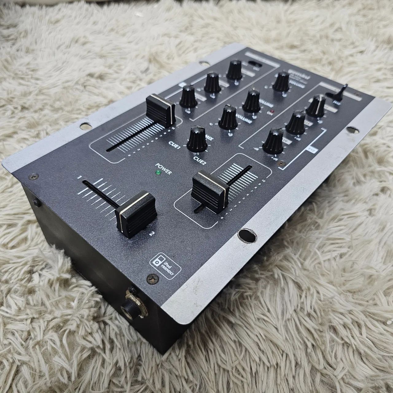 Mixer Gemini PSX 121 - 2 Canais + Entrada de Microfone - Toca