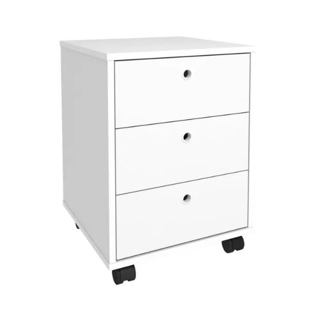 Gaveteiro New - Gaveteiro com 3 Gavetas - Gaveteiro Volante - Gaveteiro - Foto 3