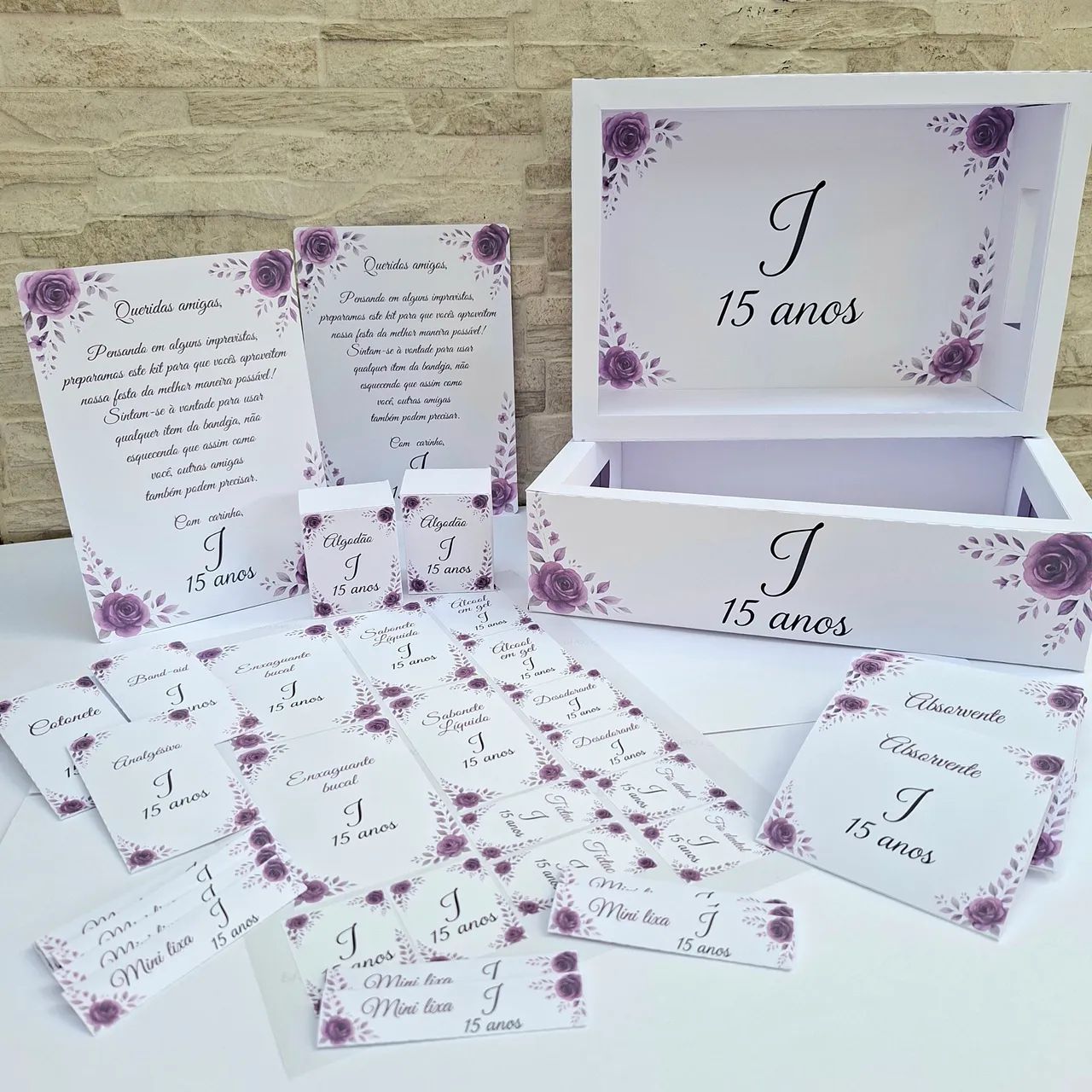 Kit toalete/banheiro personalizado  - Foto 4
